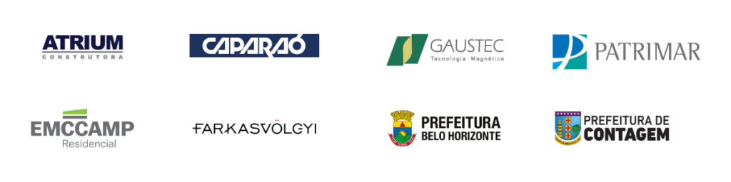 Logo de clientes do mercado imobiliário